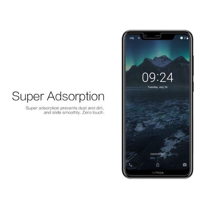 Nillkin - Nokia 5.1 Plus Schutzfolie - Super Clear Whole Set Series