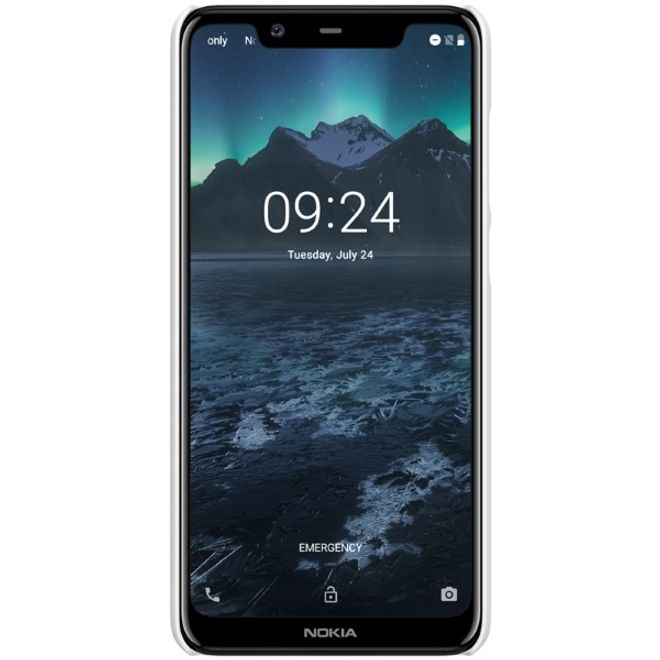 Nillkin - Nokia 5.1 Plus Hülle - Plastik Case - Super Frosted Shield Series - weiss