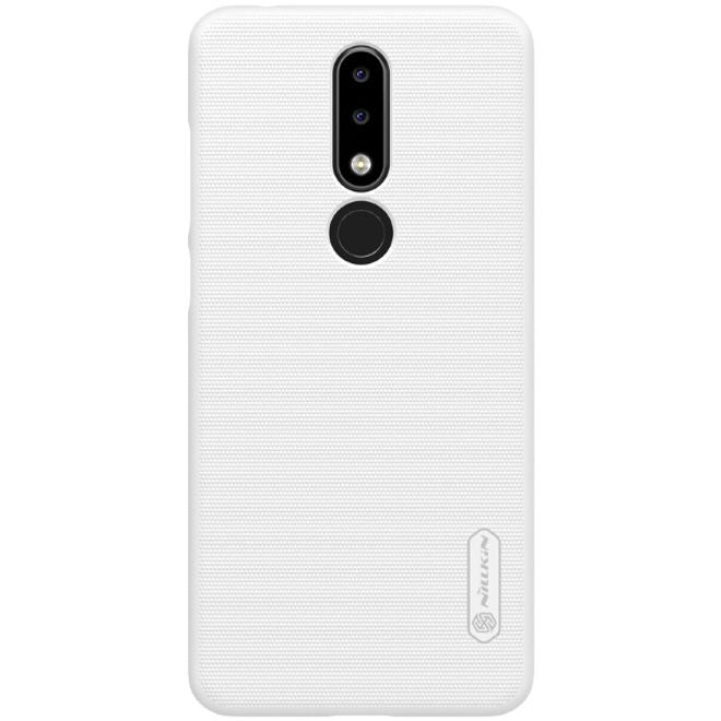 Nillkin - Nokia 5.1 Plus Hülle - Plastik Case - Super Frosted Shield Series - weiss