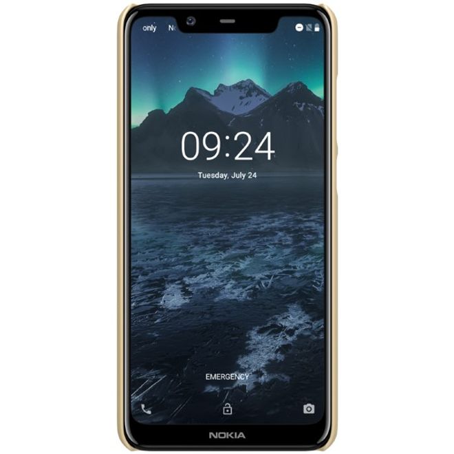 Nillkin - Nokia 5.1 Plus Hülle - Plastik Case - Super Frosted Shield Series - gold