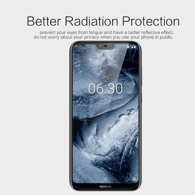 Nillkin - Nokia 6.1 Plus Display Schutzfolie - Matt Anti-Glare - Matte Whole Set Series