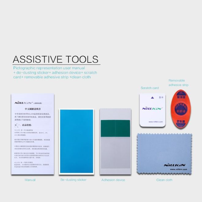 Nillkin - Nokia 6.1 Plus Display Schutzfolie - Matt Anti-Glare - Matte Whole Set Series