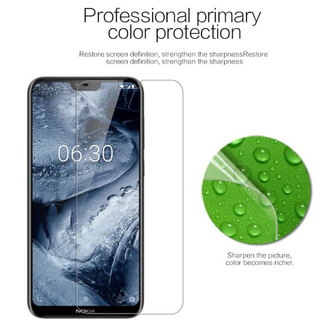 Nillkin - Nokia 6.1 Plus Schutzfolie - Super Clear Whole Set Series