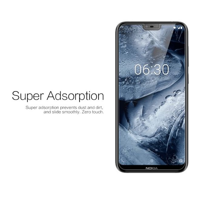 Nillkin - Nokia 6.1 Plus Schutzfolie - Super Clear Whole Set Series