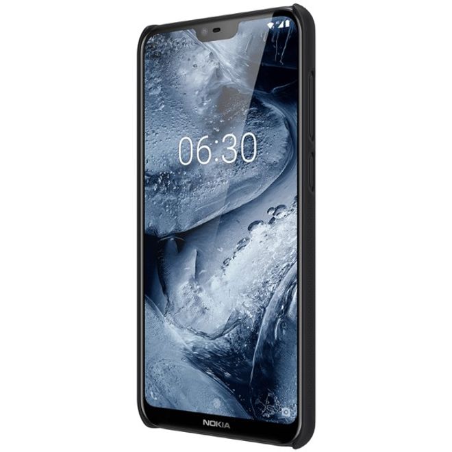 Nillkin - Nokia 6.1 Plus Hülle - Plastik Case - Super Frosted Shield Series - schwarz