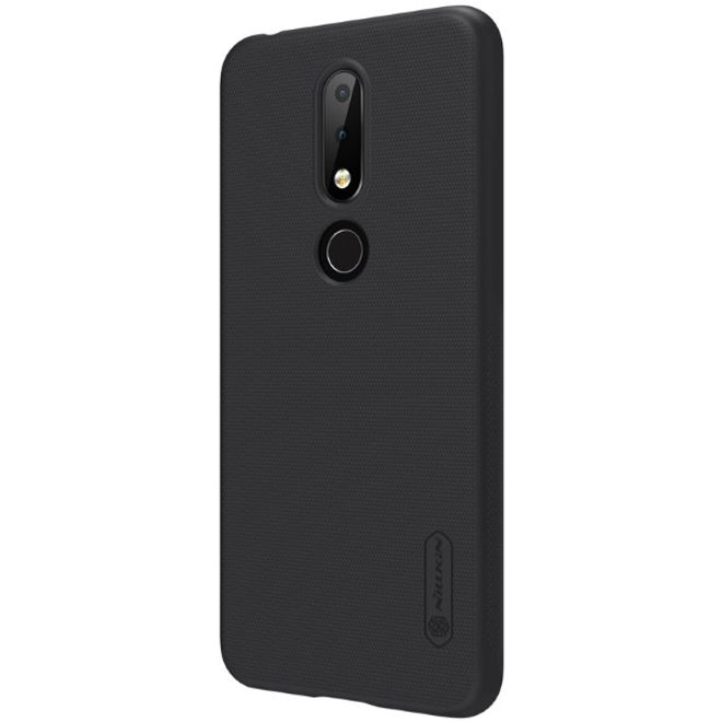 Nillkin - Nokia 6.1 Plus Hülle - Plastik Case - Super Frosted Shield Series - schwarz