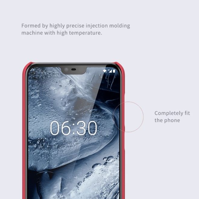 Nillkin - Nokia 6.1 Plus Hülle - Plastik Case - Super Frosted Shield Series - schwarz