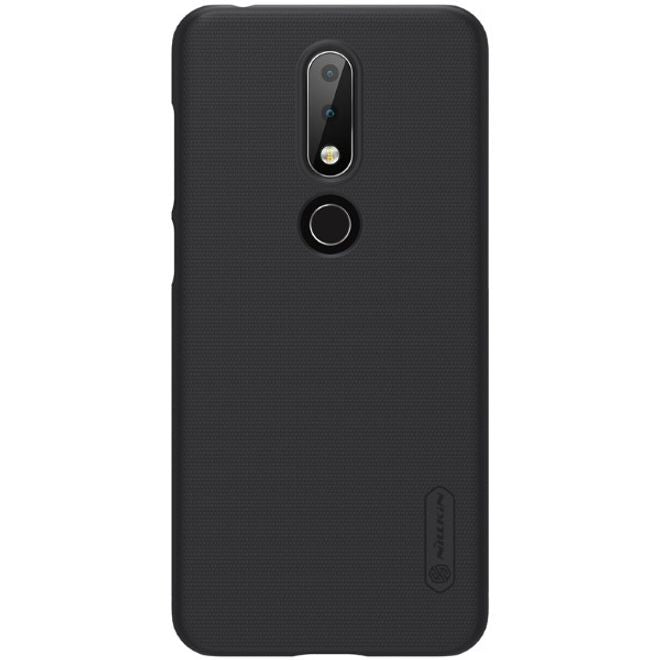 Nillkin - Nokia 6.1 Plus Hülle - Plastik Case - Super Frosted Shield Series - schwarz