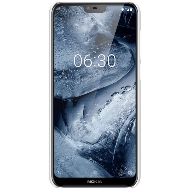 Nillkin - Nokia 6.1 Plus Hülle - Plastik Case - Super Frosted Shield Series - weiss