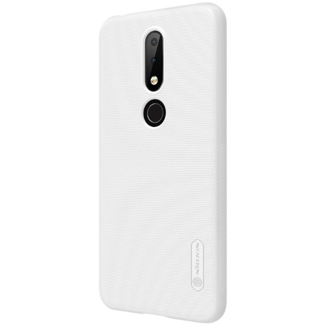 Nillkin - Nokia 6.1 Plus Hülle - Plastik Case - Super Frosted Shield Series - weiss