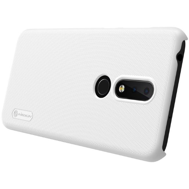 Nillkin - Nokia 6.1 Plus Hülle - Plastik Case - Super Frosted Shield Series - weiss