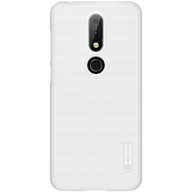 Nillkin - Nokia 6.1 Plus Hülle - Plastik Case - Super Frosted Shield Series - weiss