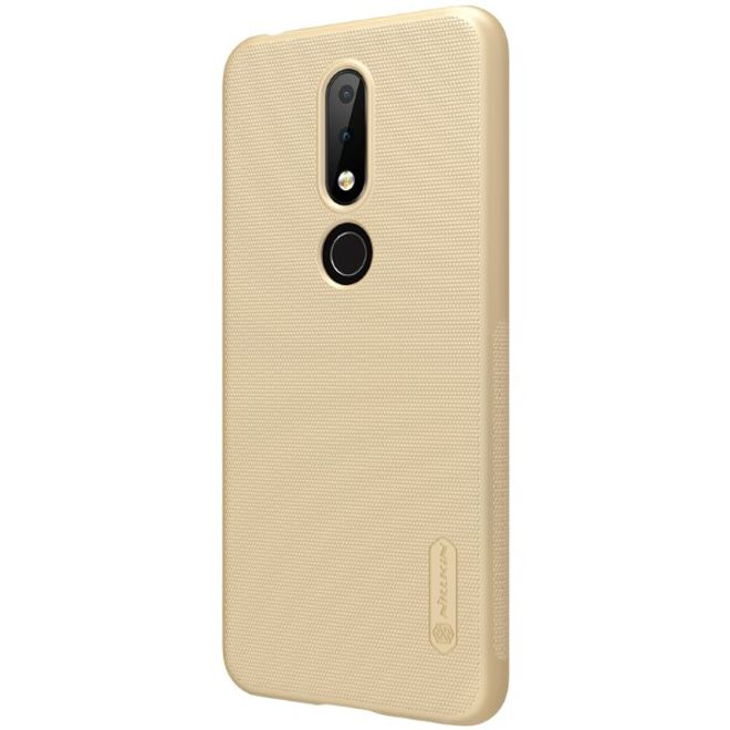 Nillkin - Nokia 6.1 Plus Hülle - Plastik Case - Super Frosted Shield Series - gold