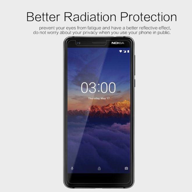 Nillkin - Nokia 3.1 Display Schutzfolie - Matt Anti-Glare - Matte Whole Set Series