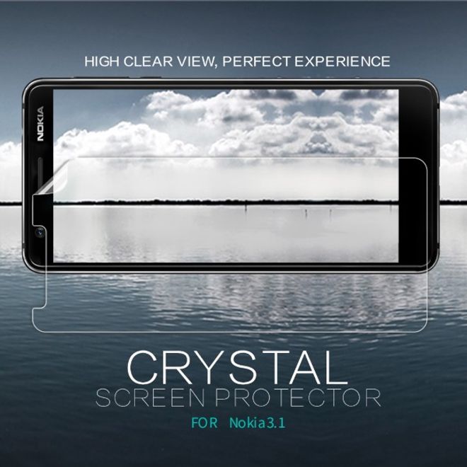 Nillkin - Nokia 3.1 Schutzfolie - Super Clear Whole Set Series