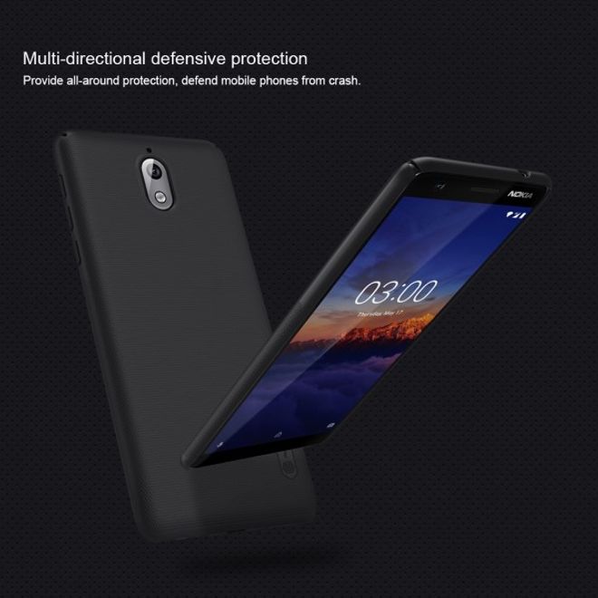 Nillkin - Nokia 3.1 Hülle - Plastik Case - Super Frosted Shield Series - weiss