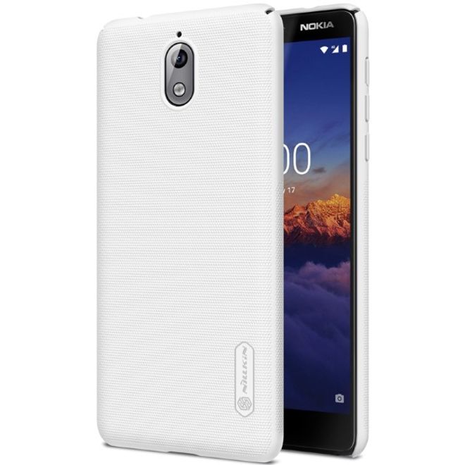 Nillkin - Nokia 3.1 Hülle - Plastik Case - Super Frosted Shield Series - weiss