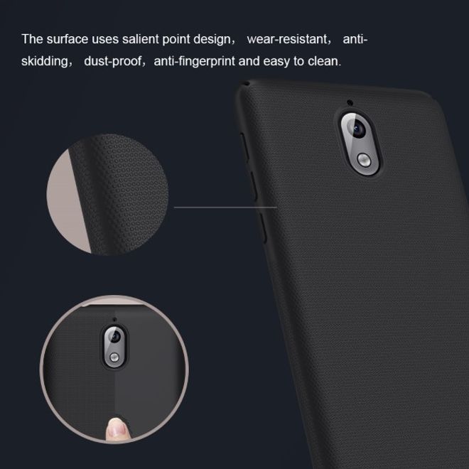 Nillkin - Nokia 3.1 Hülle - Plastik Case - Super Frosted Shield Series - weiss