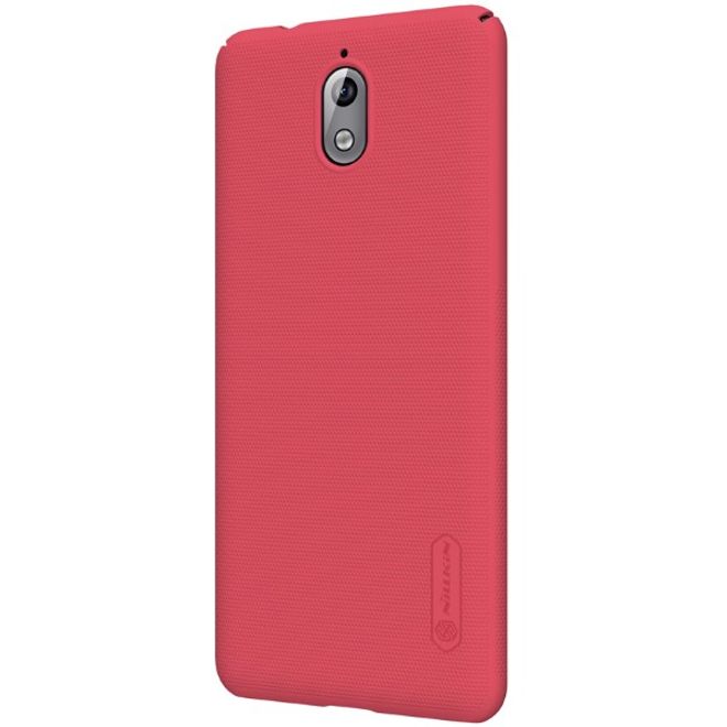 Nillkin - Nokia 3.1 Hülle - Plastik Case - Super Frosted Shield Series - rot