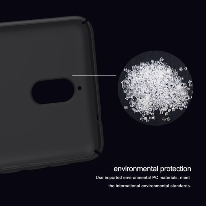 Nillkin - Nokia 3.1 Hülle - Plastik Case - Super Frosted Shield Series - rot