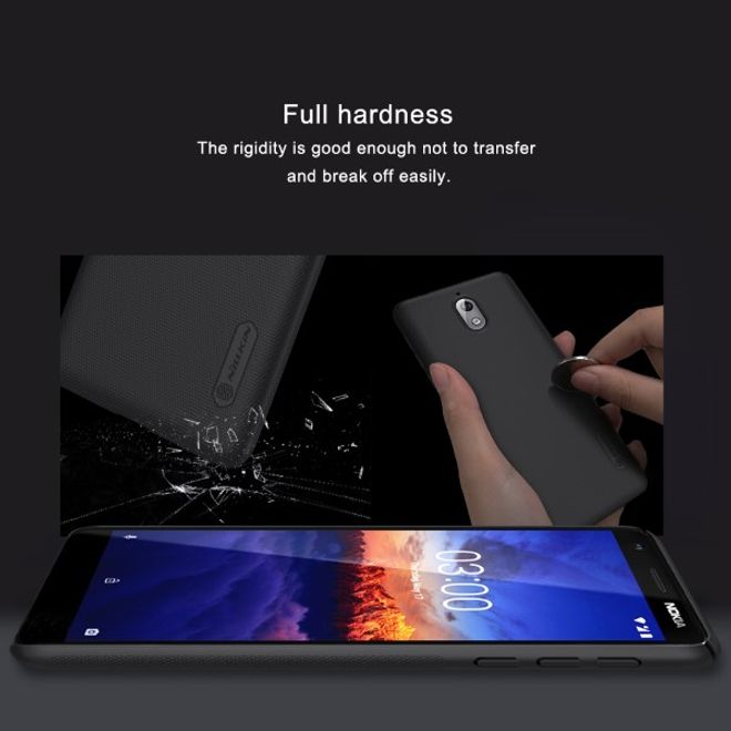 Nillkin - Nokia 3.1 Hülle - Plastik Case - Super Frosted Shield Series - rot