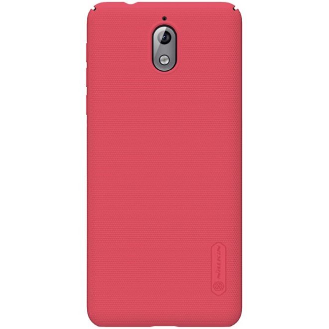 Nillkin - Nokia 3.1 Hülle - Plastik Case - Super Frosted Shield Series - rot