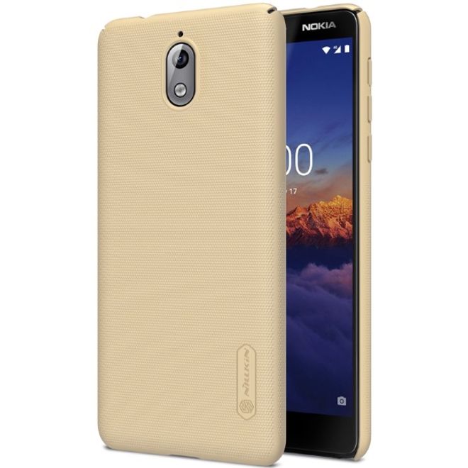 Nillkin - Nokia 3.1 Hülle - Plastik Case - Super Frosted Shield Series - gold
