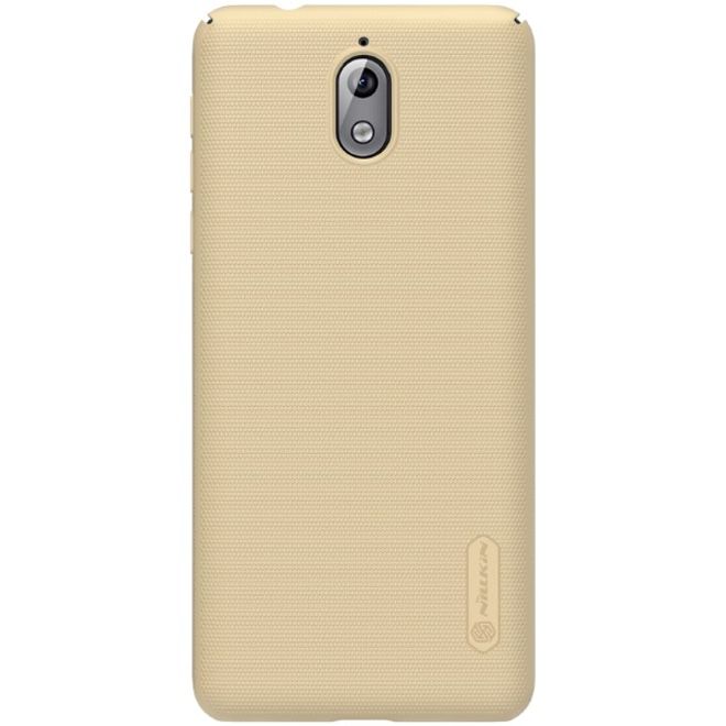 Nillkin - Nokia 3.1 Hülle - Plastik Case - Super Frosted Shield Series - gold