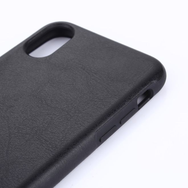 iPhone XS Max Phone Case - Crazy Horse TPU Softcase Series - Black