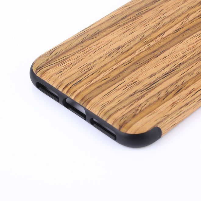 iPhone XS Max Handyhülle - Wood TPU Softcase Series - hellbraun