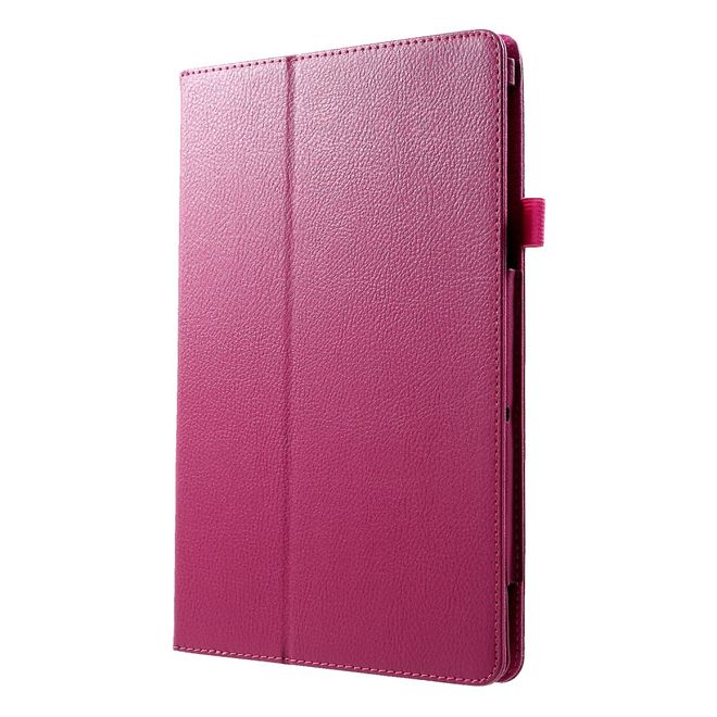 Samsung Galaxy Tab A 10.5 (2018) Hülle - Case aus Leder - mit Standfunktion - rosa