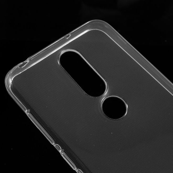 Nokia 6.1 Plus Handyhülle - Softcase TPU Series - transparent