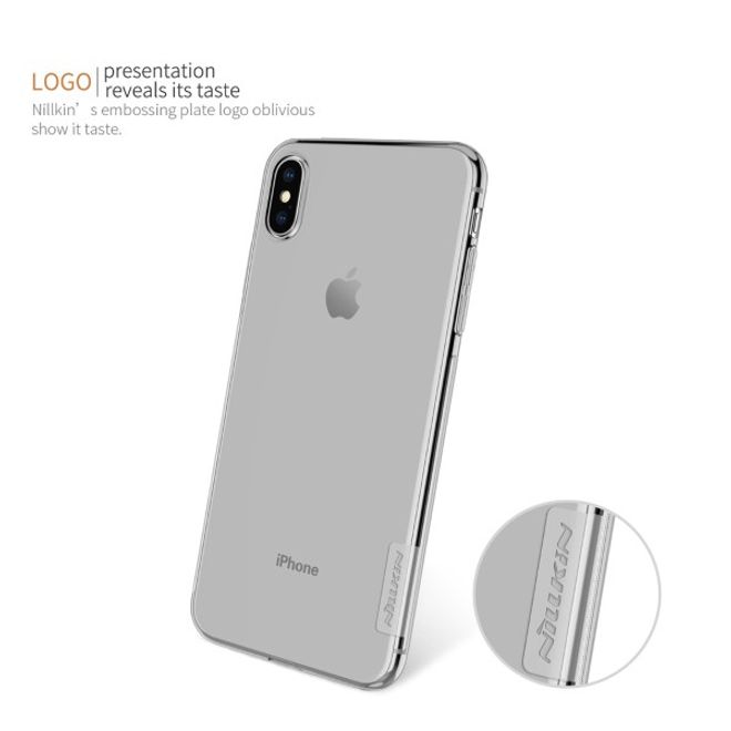 Nillkin - iPhone XS Max Hülle - TPU Soft Case - Nature Soft Series - transparent