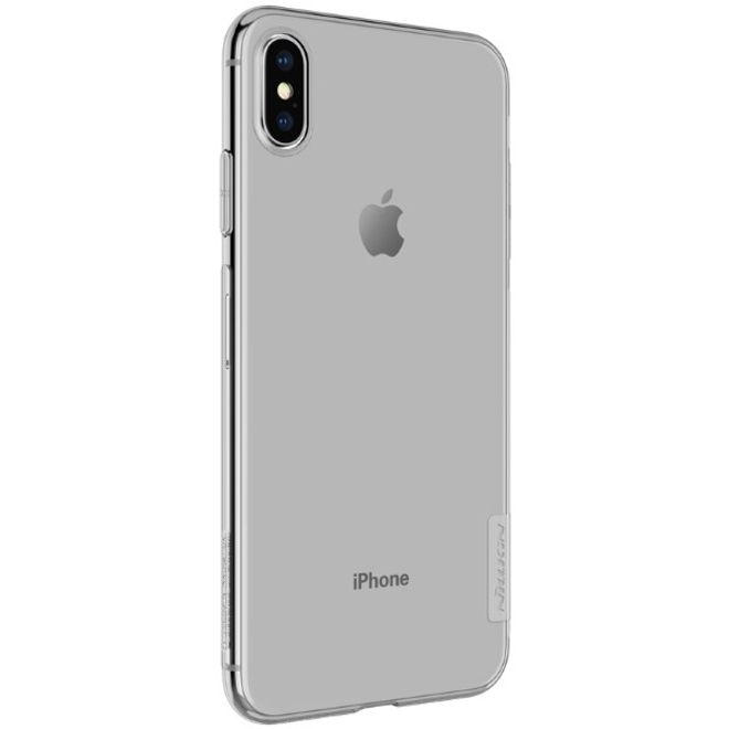 Nillkin - iPhone XS Max Hülle - TPU Soft Case - Nature Soft Series - grau