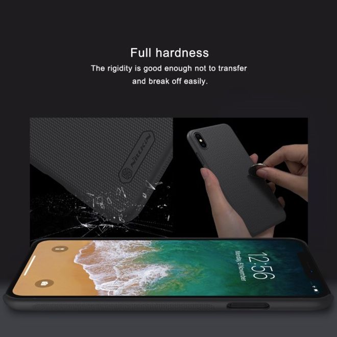 Nillkin - iPhone XS Max Hülle - Plastik Case - Super Frosted Shield Series - gold