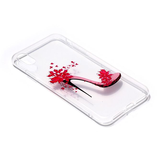 iPhone XS / X Handyhülle - Softcase Image Plastik Series - High-Heels
