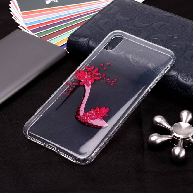 iPhone XS / X Handyhülle - Softcase Image Plastik Series - High-Heels