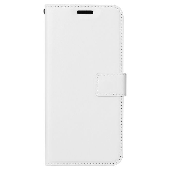 Xiaomi Mi A2 Handyhülle - Crazy Horse III Leder Series Case - weiss