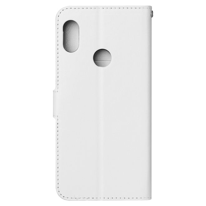 Xiaomi Mi A2 Handyhülle - Crazy Horse III Leder Series Case - weiss