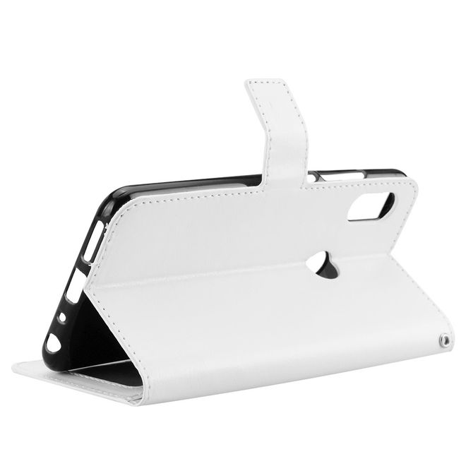Xiaomi Mi A2 Handyhülle - Crazy Horse III Leder Series Case - weiss
