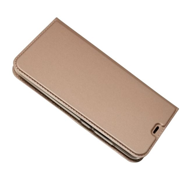 Xiaomi Mi A2 Lite Handy Hülle - Classic Leder Bookcover Series - rosegold