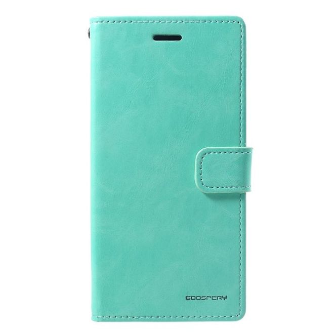 Goospery - iPhone XR Hülle - Handy Bookcover - Bluemoon Diary Series - mint