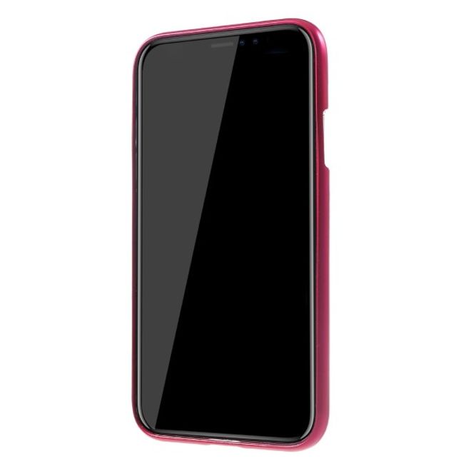 Goospery - iPhone XR Handy Hülle - TPU Soft Case - i Jelly Metal Series - pink