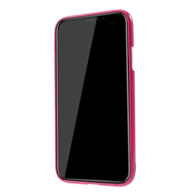 Goospery - iPhone XR Handy Hülle - TPU Soft Case - Pearl Jelly Series - pink