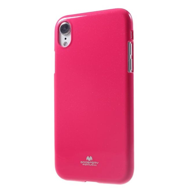 Goospery - iPhone XR Handy Hülle - TPU Soft Case - Pearl Jelly Series - pink