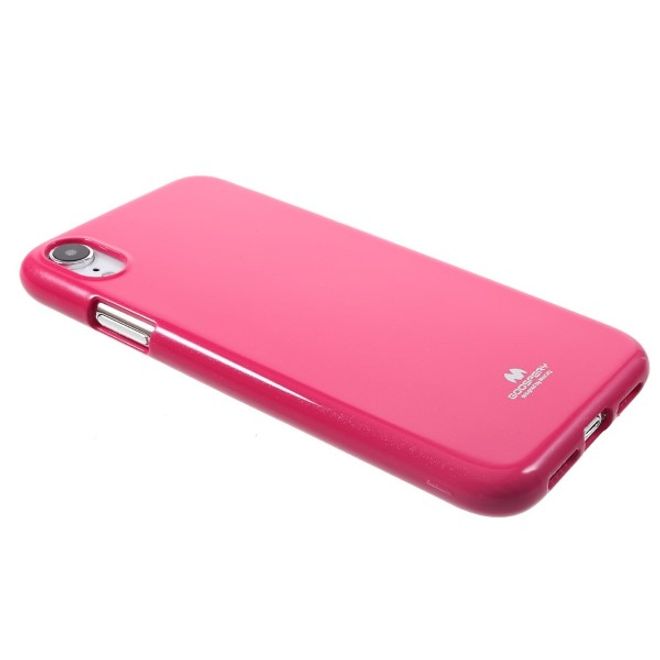 Goospery - iPhone XR Handy Hülle - TPU Soft Case - Pearl Jelly Series - pink
