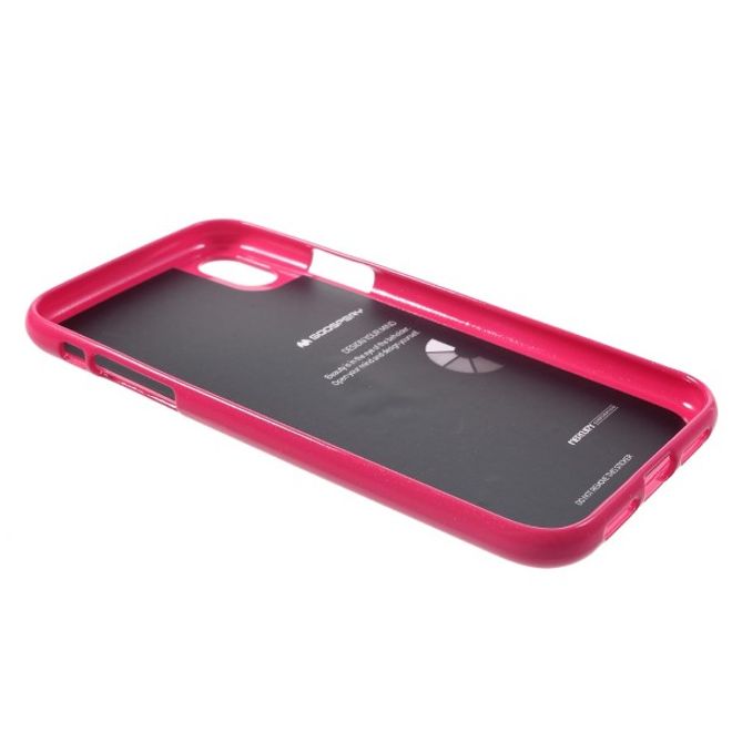 Goospery - iPhone XR Handy Hülle - TPU Soft Case - Pearl Jelly Series - pink
