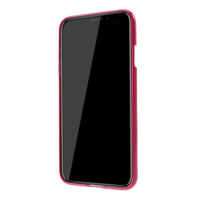 Goospery - iPhone XS Max Handy Hülle - TPU Soft Case - Pearl Jelly Series - pink