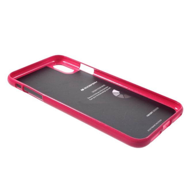 Goospery - iPhone XS Max Handy Hülle - TPU Soft Case - Pearl Jelly Series - pink