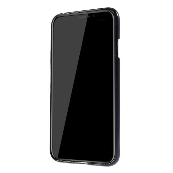 Goospery - iPhone XS Max Handy Hülle - TPU Soft Case - Pearl Jelly Series - schwarz